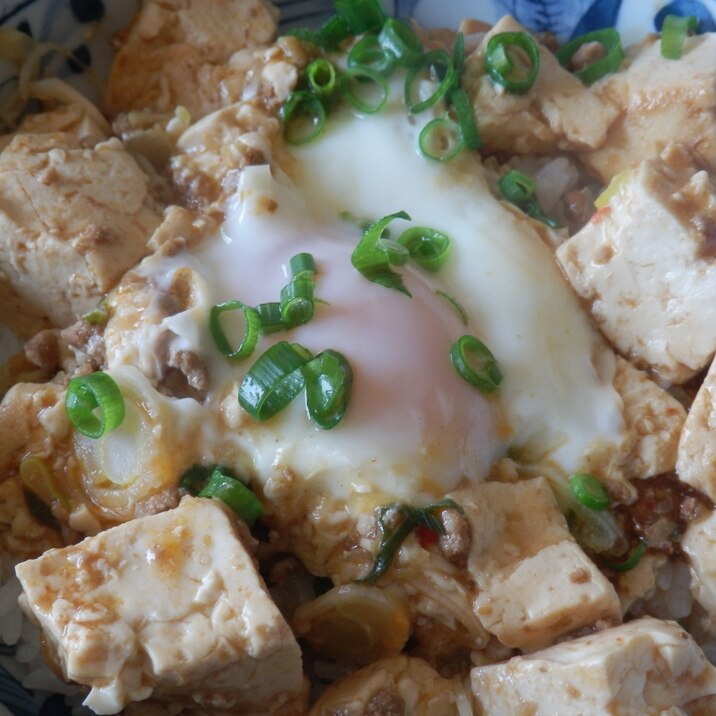 マーボー豆腐からｒｅｍａｋｅのマーボー卵どんぶり